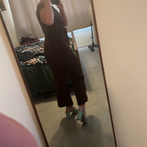 Groovy Mr Brownstone polyester jumpsuit. - Picture 6 of 15